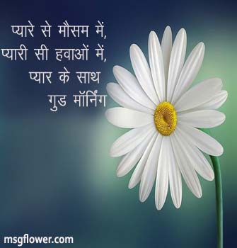 Good Morning in Hindi Quotes