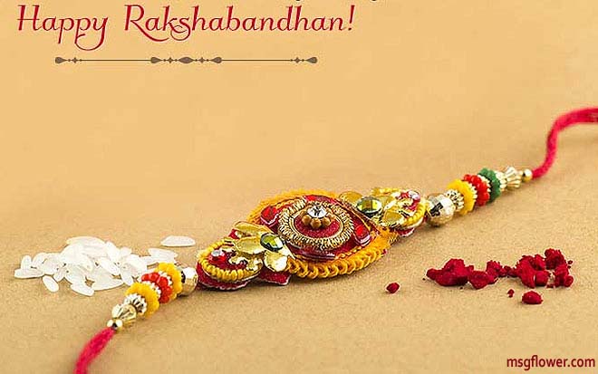 Rakhi wishes to brother who is far away